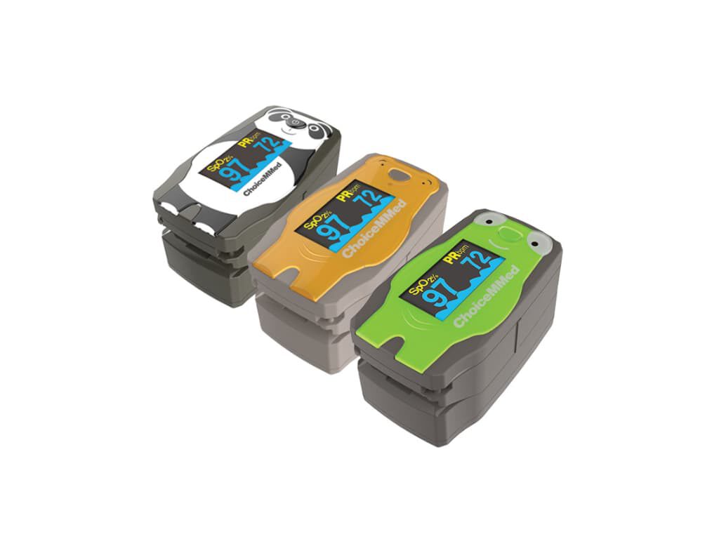ChoiceMMed OxyWatch MD300C55 kindersaturatiemeter Panda beer - Afbeelding 4