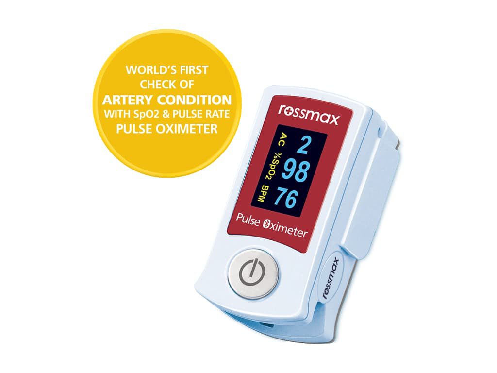 Rossmax SB210 vinger pulsoximeter met slagadercontrole (ACT) en smartphoneverbinding - Afbeelding 5