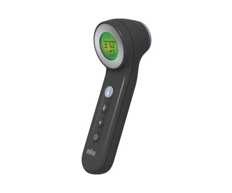 Alternative view of Braun BNT400B contactloos + contact voorhoofdthermometer met Age Precision® (zwart)
