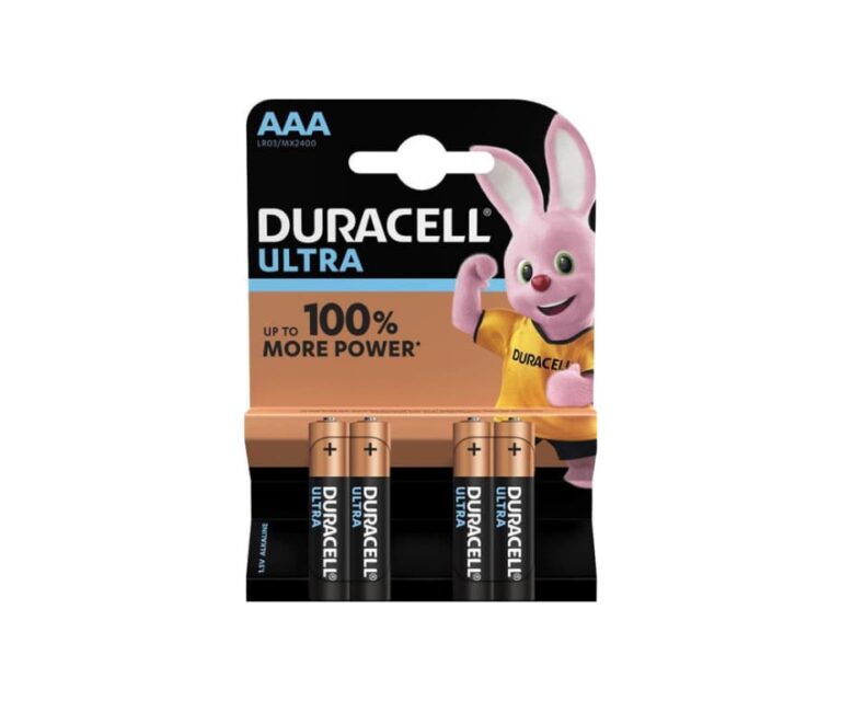 Duracell AAA batterijen Ultra Power (4 stuks)