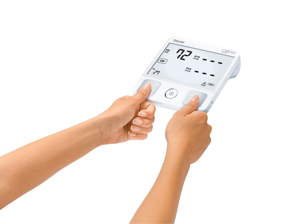 Beurer BM 93 Cardio 1-kanaals ECG en bovenarm bloeddrukmeter - Afbeelding 6