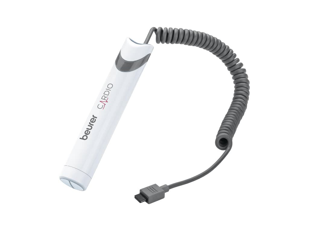 ECG-stick van de Beurer BM 96 Cardio 1-kanaals ECG en bovenarm bloeddrukmeter