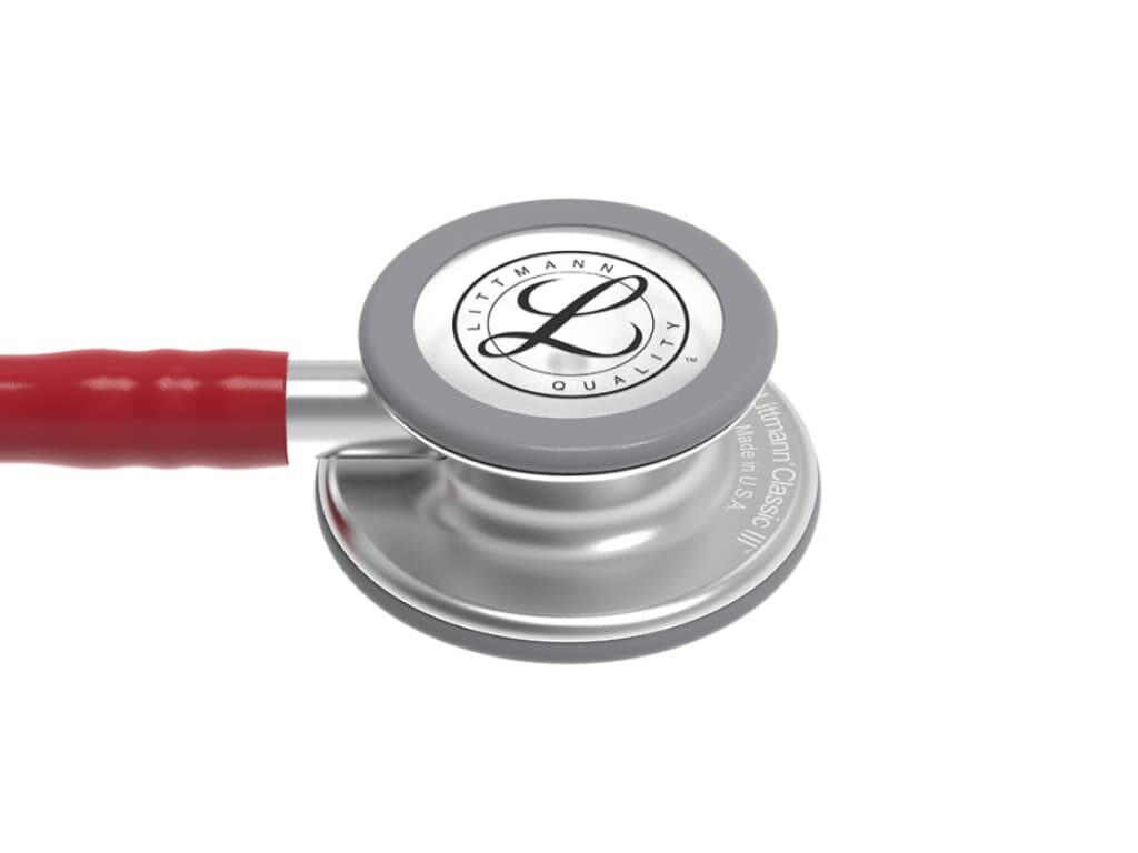 Littmann Classic III stethoscoop 5627 (bordeaux) - Afbeelding 4