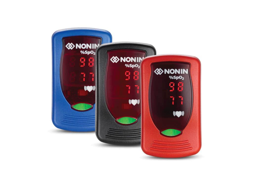 Nonin Onyx Vantage 9590 vingerpulsoximeter (blauw) - Afbeelding 3