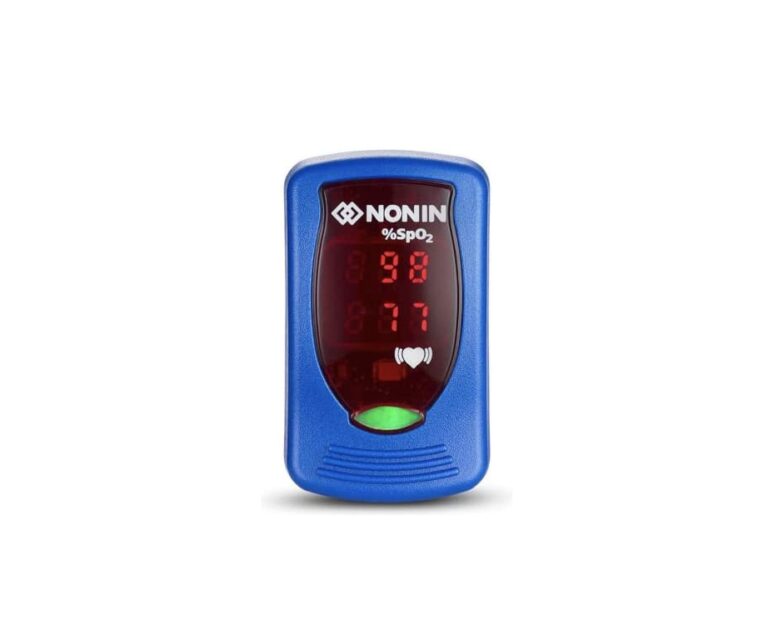Alternative view of Nonin Onyx Vantage 9590 vingerpulsoximeter (blauw)