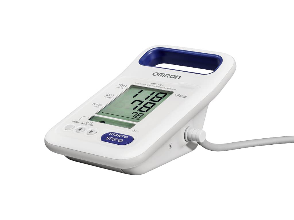 Omron HBP-1320 professionele bloeddrukmeter met aangesloten manchetslang