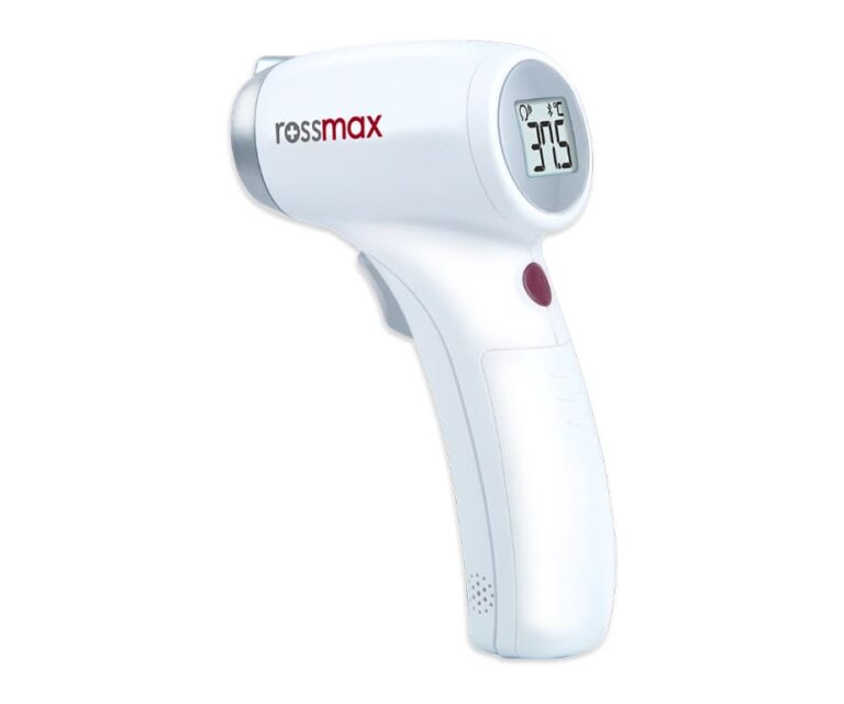Alternative view of Rossmax HC700 BT contactloze thermometer met smartphone verbinding