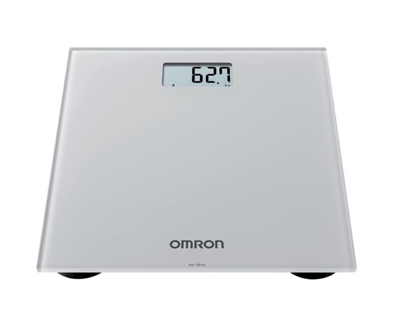 Alternative view of Omron HN300T2 Intelli IT personenweegschaal met smartphone verbinding (zilver)