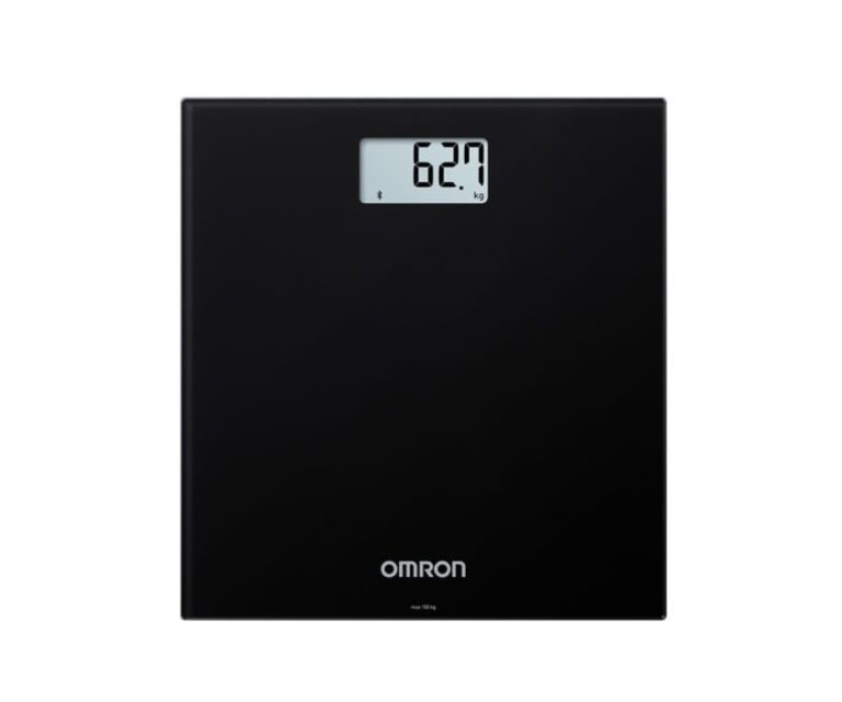 Alternative view of Omron HN300T2 Intelli IT personenweegschaal met smartphone verbinding (zwart)