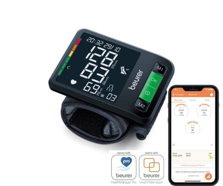 Beurer BC 87 BT polsbloeddrukmeter met smartphone verbinding