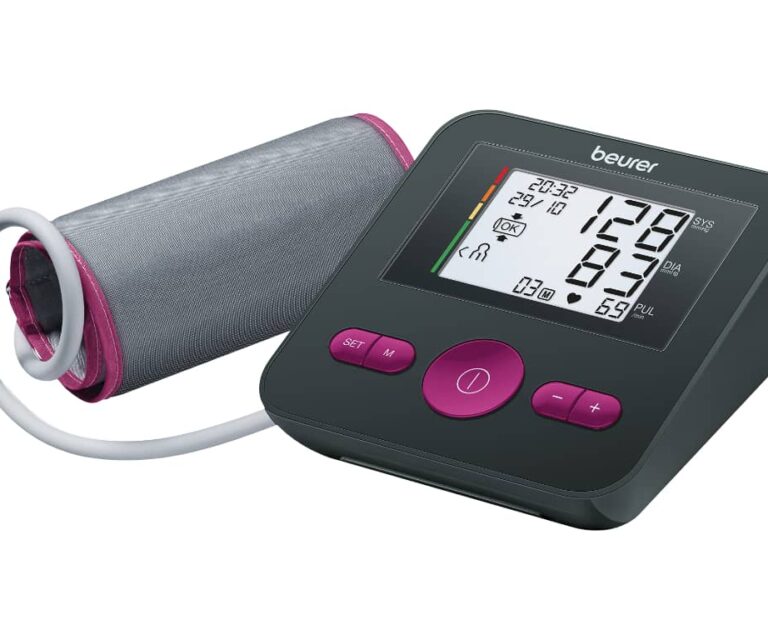 Beurer BM 27 Limited Edition zwart / roze bovenarm bloeddrukmeter