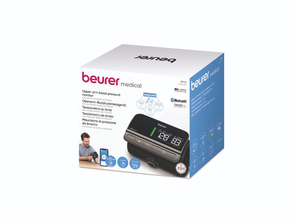 Beurer BM 81 easyLock bovenarm bloeddrukmeter met smartphone verbinding - Afbeelding 6