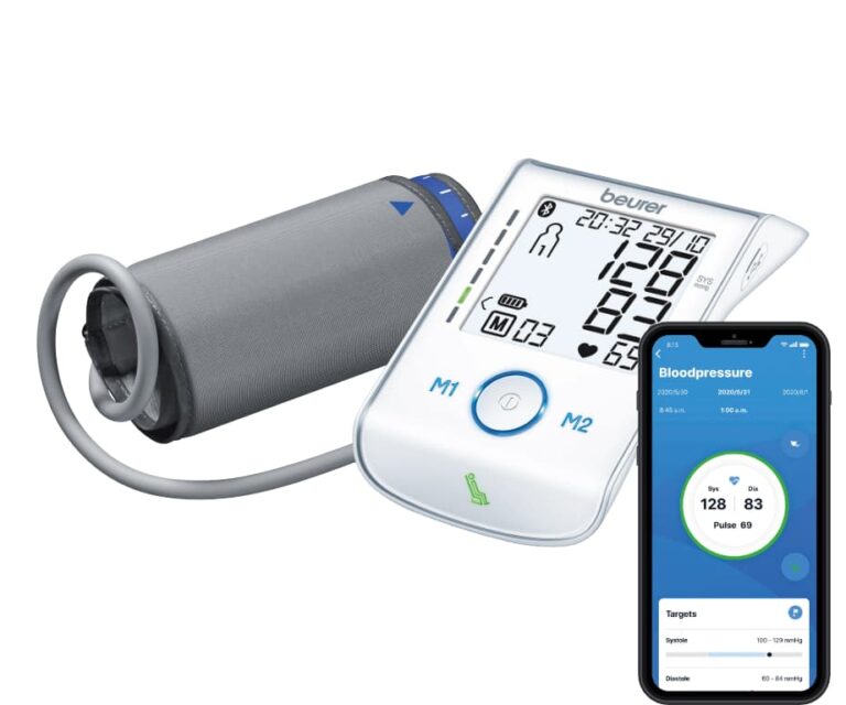 Beurer BM 85 BT bovenarm bloeddrukmeter met smartphone verbinding