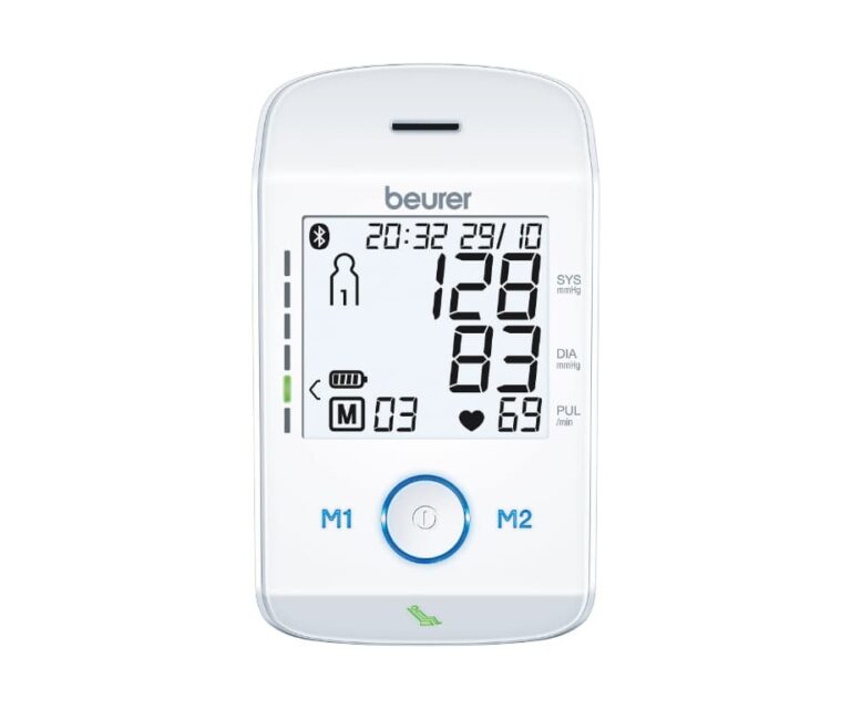 Alternative view of Beurer BM 85 BT bovenarm bloeddrukmeter met smartphone verbinding