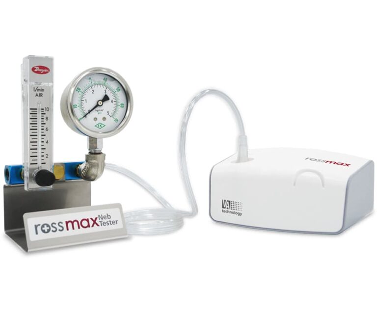 Alternative view of Rossmax Neb tester