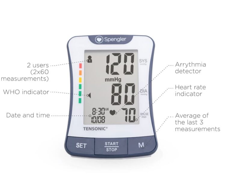 Alternative view of Spengler Tensonic bovenarm bloeddrukmeter