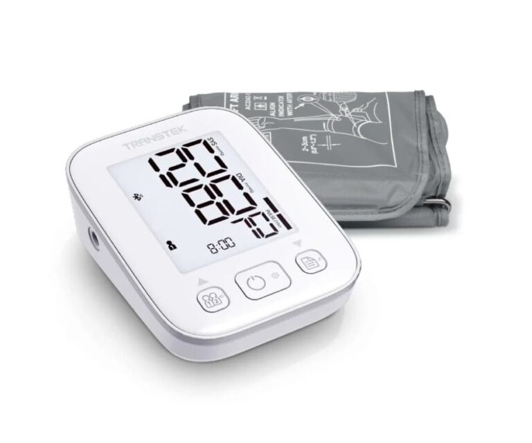 Alternative view of Transtek TMB-2084 bovenarm bloeddrukmeter