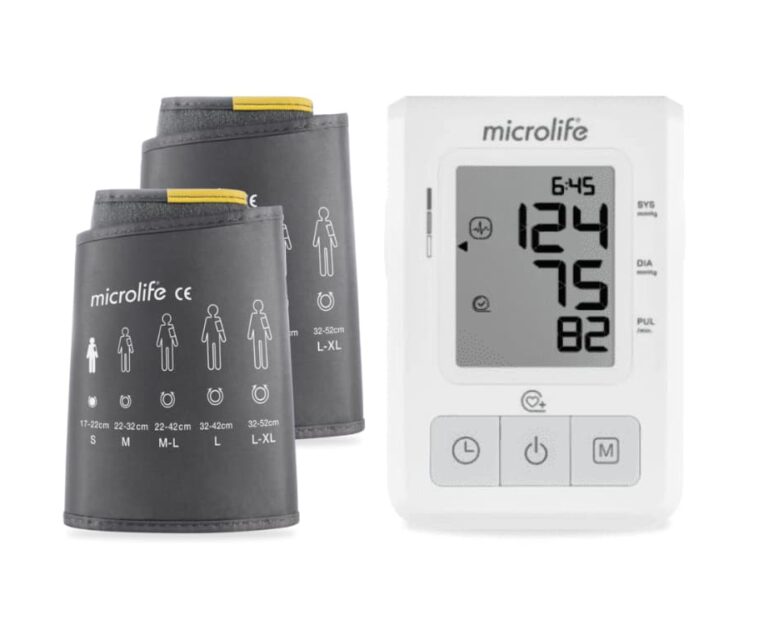 Microlife BP B2 Basic bovenarm bloeddrukmeter met kindermanchet (17 - 22 cm)