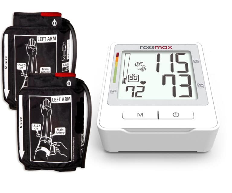 Rossmax Z1 bovenarm bloeddrukmeter met kindermanchet (18 – 36 cm)