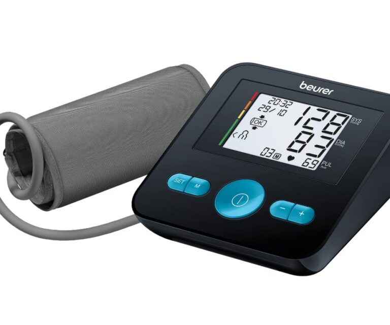 Beurer BM 27 Basic Limited Edition zwart / aqua bovenarm bloeddrukmeter