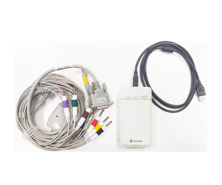 Alternative view of Spengler Cardiomate 12-kanaals PC ECG