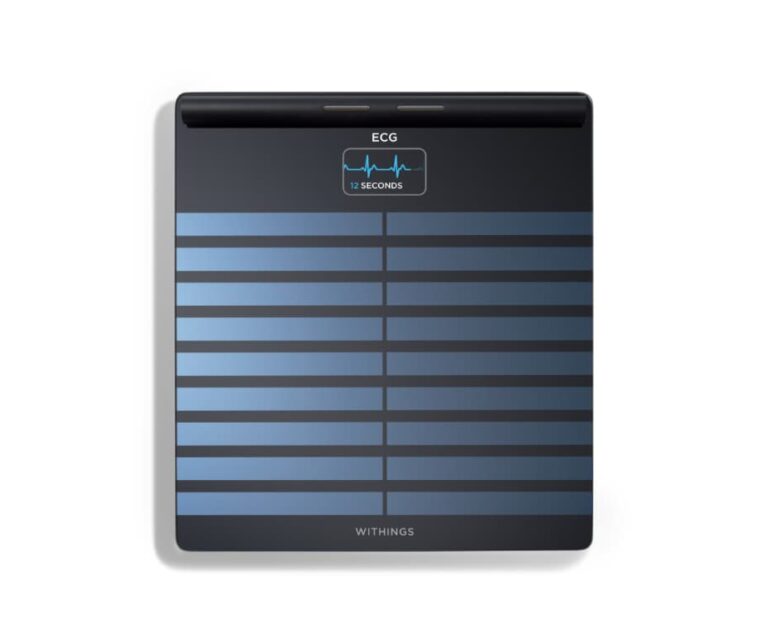 Withings Body Scan Zwart met 6-kanaals ECG en AFib-detectie