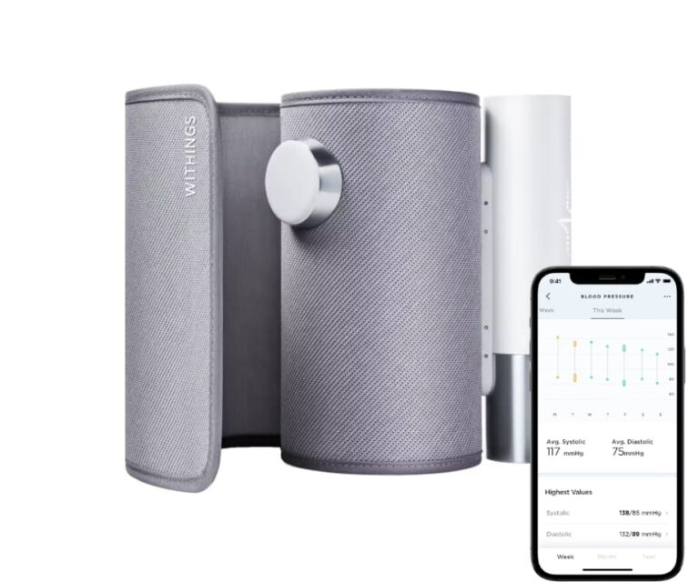 Withings BPM Core intelligente bloeddrukmeter met ECG en digitale stethoscoop
