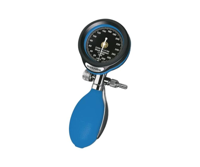 Alternative view of Welch Allyn DuraShock DS55 FlexiPort professionele handmatige bloeddrukmeter (blauw)