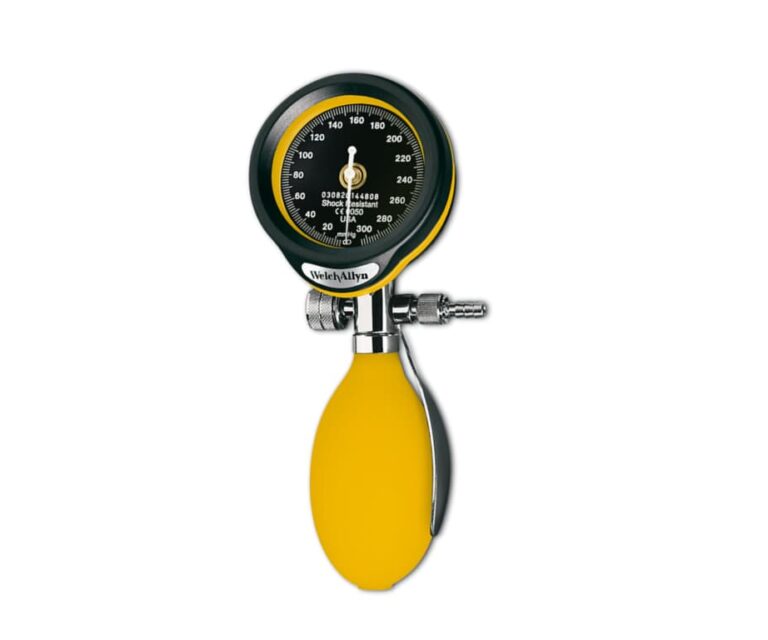 Alternative view of Welch Allyn DuraShock DS55 FlexiPort professionele handmatige bloeddrukmeter (geel)
