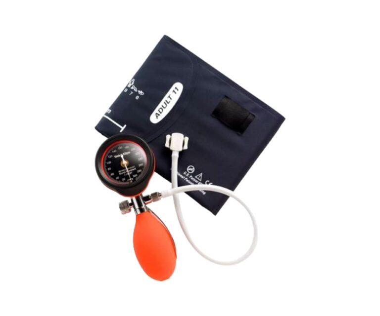 Welch Allyn DuraShock DS55 FlexiPort professionele handmatige bloeddrukmeter (rood)