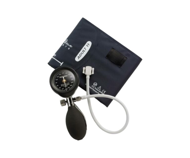 Welch Allyn DuraShock DS55 FlexiPort professionele handmatige bloeddrukmeter (zwart)