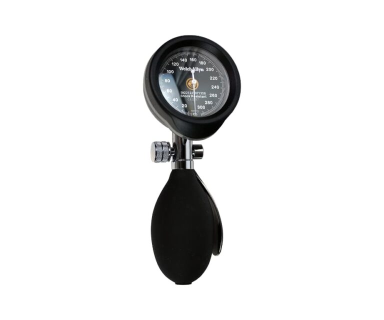 Alternative view of Welch Allyn DuraShock DS55 FlexiPort professionele handmatige bloeddrukmeter (zwart)