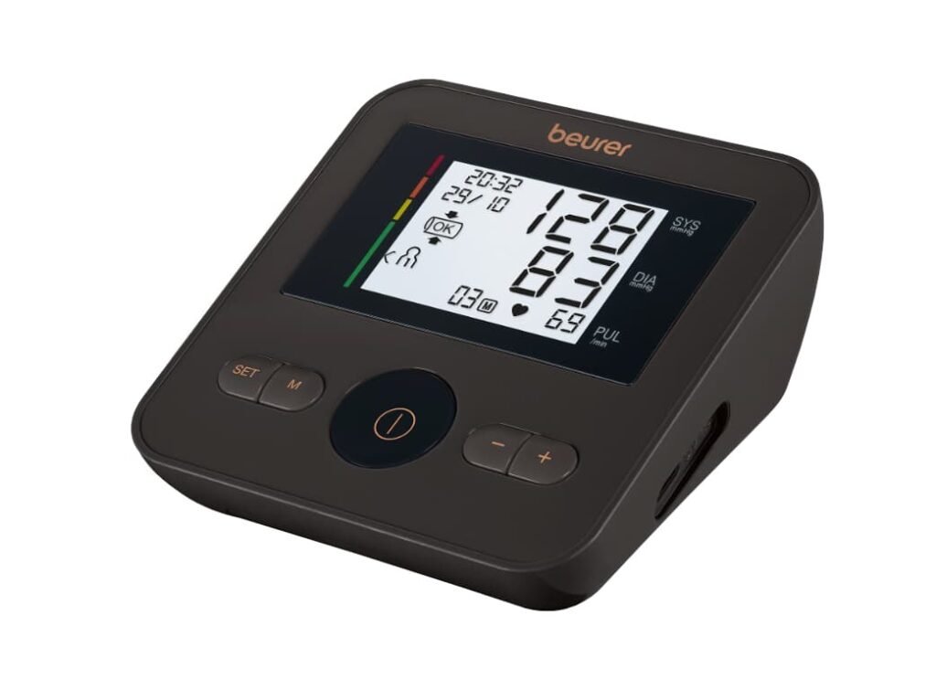 Beurer BM 27+ Limited Edition zwart / bruin bovenarm bloeddrukmeter