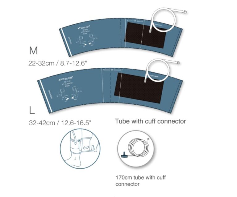 Alternative view of Microlife WatchBP Office ABI flexibel enkel manchet medium (22-32 cm)