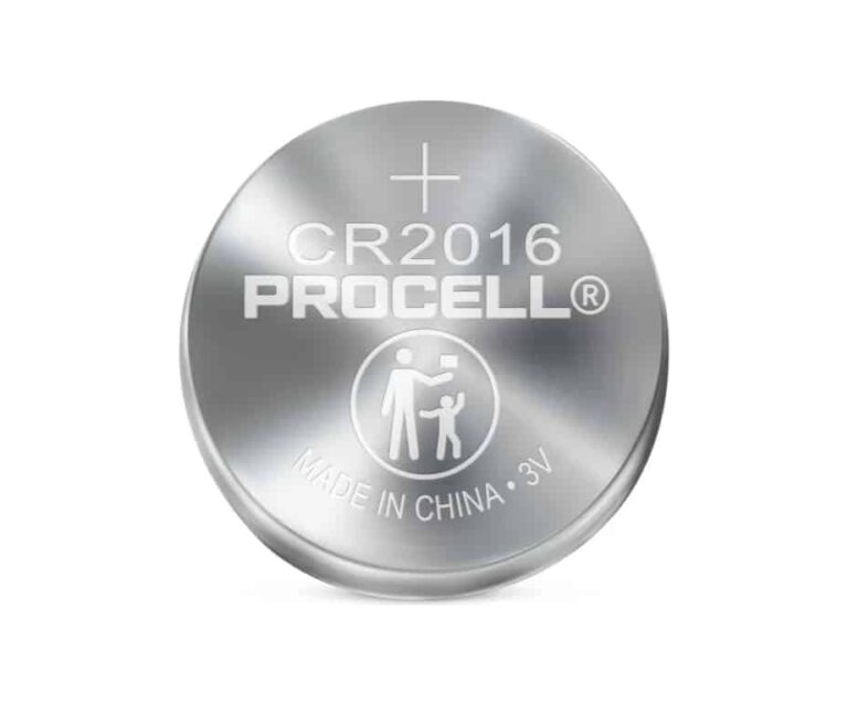 Alternative view of Duracell Procell CR2016 Industriële Lithium knoopcel batterijen (5 stuks)