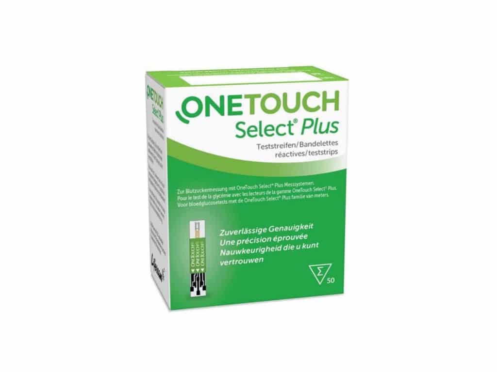 OneTouch Select Plus teststrips (50 stuks)