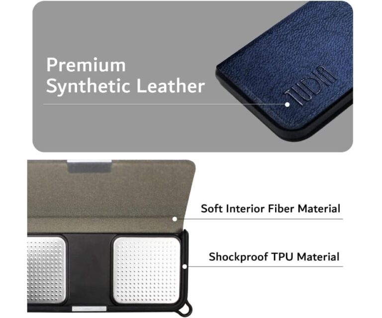 Alternative view of TUDIA beschermhoes voor KardiaMobile 1L ECG (donkerblauw)