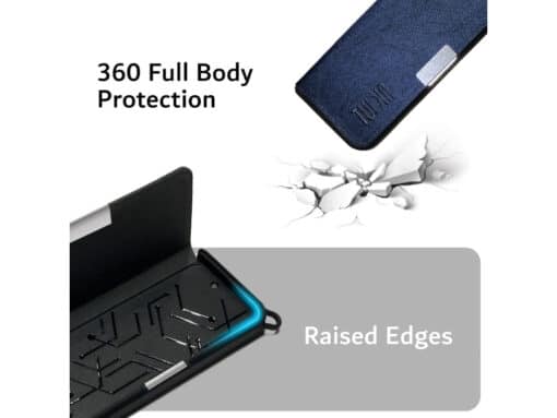 TUDIA beschermhoes voor KardiaMobile 1L ECG (donkerblauw) - Afbeelding 5