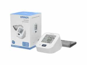 Omron M2 Essential bovenarm bloeddrukmeter met doos en manchet