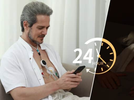 Wellue 12-kanaals Lepod Pro Holtermonitor – Draagbare ECG-recorder tot 24 uur opname - Afbeelding 5