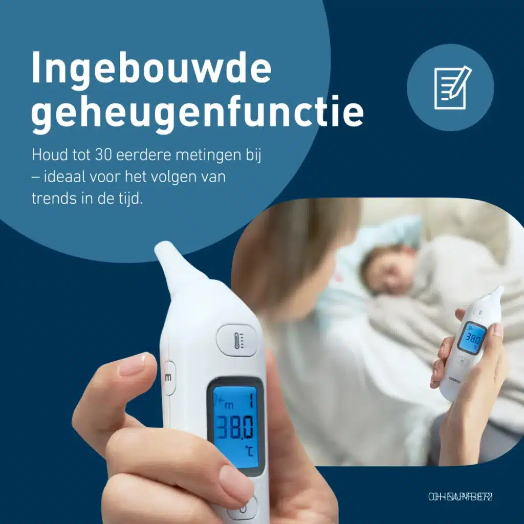 Omron Gentle Temp 533 oorthermometer - Afbeelding 10