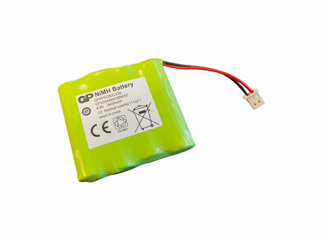 Accu voor Microlife WatchBP Office 30 minuten meter 4.8V 2400mAh