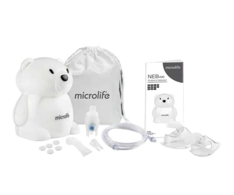 Alternative view of Microlife NEB 400 kindervernevelaar