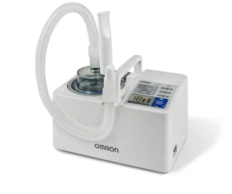 Omron U780 UltraAir Pro ultrasone vernevelaar met aangesloten slang en mondstuk