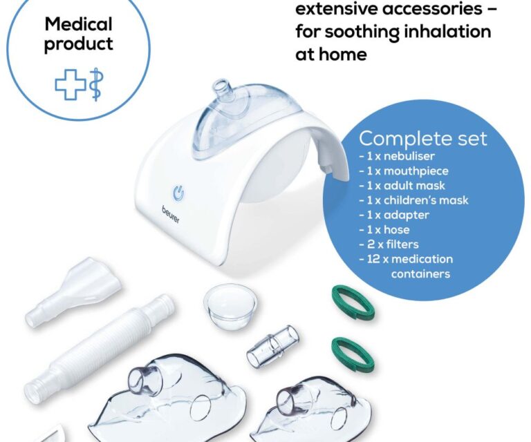 Beurer IH 40 ultrasone vernevelaar met accessoires