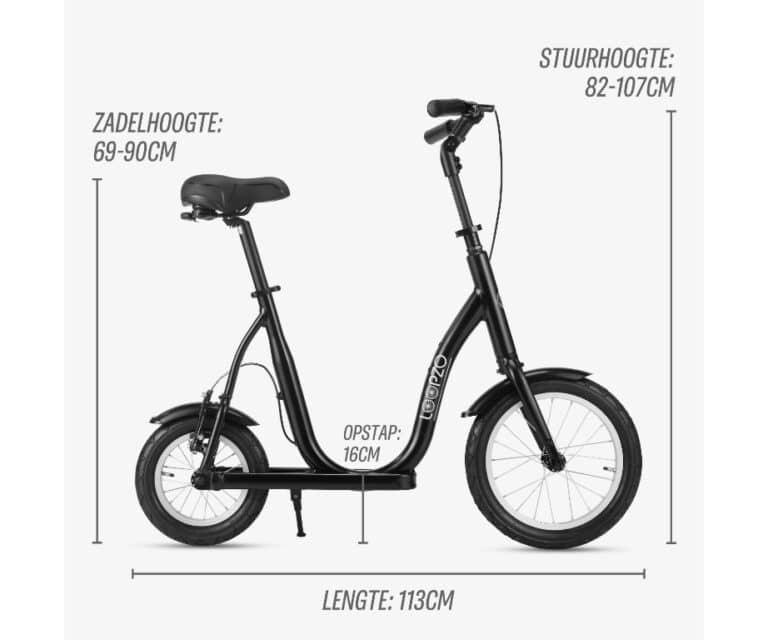 Alternative view of Loopzo loopfiets voor volwassenen Basic