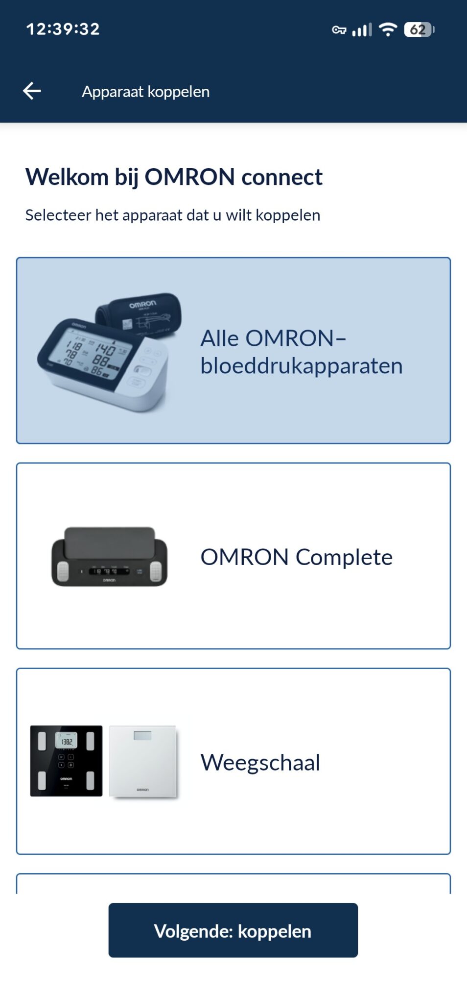omron connect2 koppelen5b