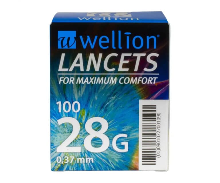 Wellion lancetten 28g (100 stuks)