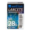 Wellion lancetten 28g (50 stuks)