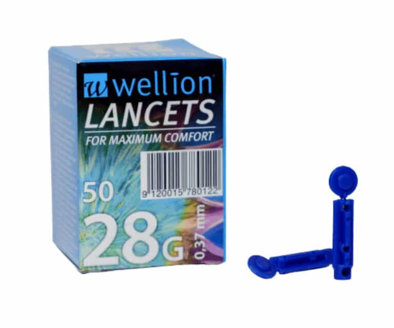 Wellion lancetten 28g (50 stuks) - Afbeelding 3